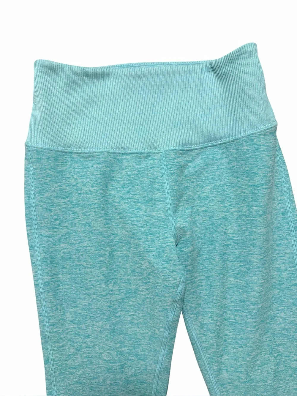 ALO High Waist Alosoft Lounge Legging in Bright Aqua Heather Size Small